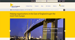 Desktop Screenshot of east-of-england.eu